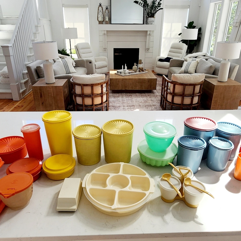 Retro Tupperware - Massive Lot!!! ๐๐งก๐ค - Picture 3 of 14